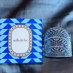Stella & Dot Silver Cuff Bracelet